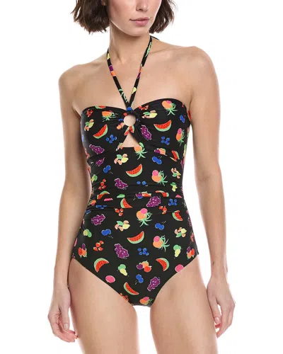 Kate Spade New York Bandeau One-piece In Multi