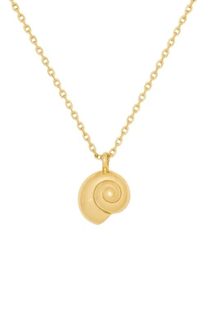 Kate Spade New York Beach Bum Pendant Necklace In Transparent