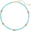 Kate Spade New York Beaded Necklace In Blue