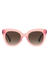 Kate Spade New York Belah 50mm Gradient Round Sunglasses