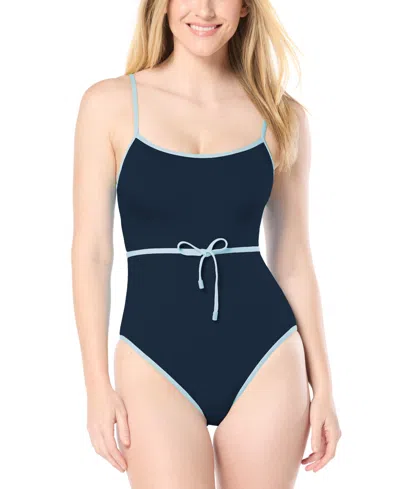 Kate Spade New York Belted Classic One-piece Swimsuit
