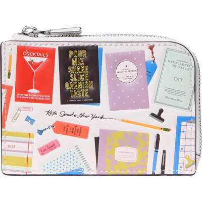 Kate Spade New York Best Seller Mini Zip Card Case In Multi