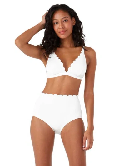 Kate Spade New York Bikini Bra Top In White