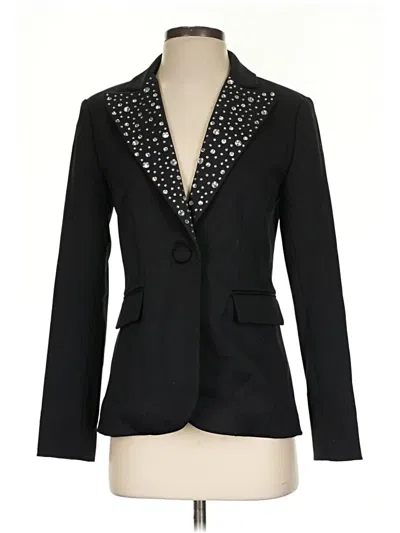 Pre-owned Kate Spade New York Blazer Jacket In Black