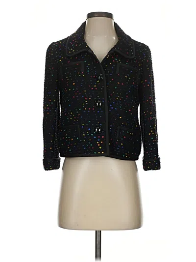 Pre-owned Kate Spade New York Blazer Jacket In Black