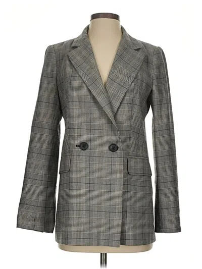 Pre-owned Kate Spade New York Blazer Jacket In Gray