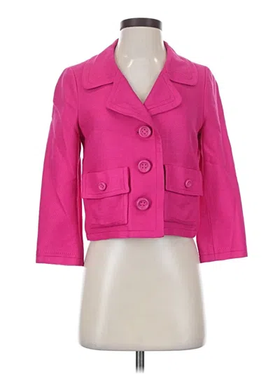 Pre-owned Kate Spade New York Blazer Jacket In Pink