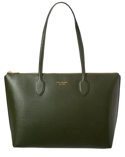 Kate Spade New York Bleecker Saffiano Leather Large Zip Top Tote