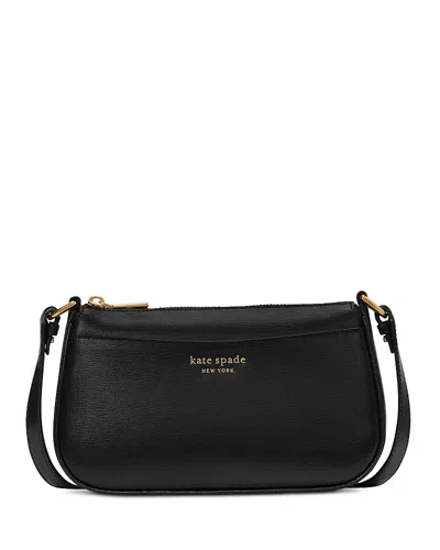 Kate Spade New York Bleecker Small Leather Crossbody In Black