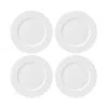 Kate Spade New York Blossom Lane Dinner Plates, Set Of 4 In White