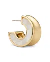 Kate Spade New York Bold Shimmering Small Hoop Earrings, 0.82 In Gold