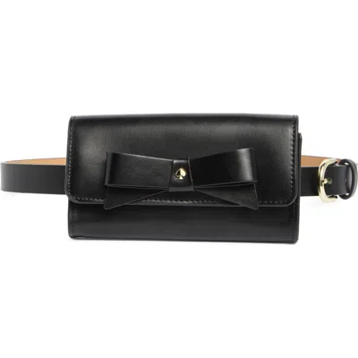 Kate Spade New York Bow Belt Bag In Black