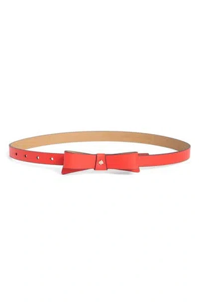 Kate Spade New York Bow Belt With Spade