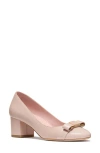 Kate Spade New York Bowdie Cap Toe Pump In Pale Vellum
