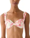 Kate Spade New York Bra Bikini Top In Orange