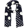 Kate Spade New York Breezy Dot Oblong Scarf