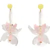 Kate Spade New York Bright Orchid Drop Earrings In Pink Multi.