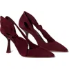 Kate Spade New York Bunnie Pointed Toe Pump In Burgundy