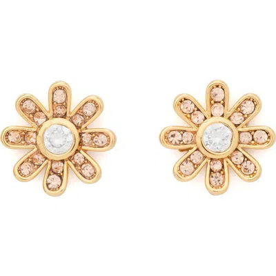 Kate Spade New York Bursting Blooms Stud Earrings In Yellow Gold