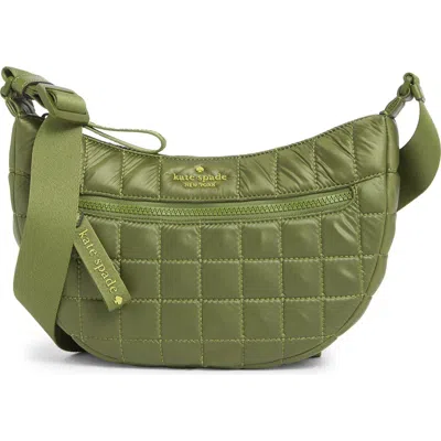 Kate Spade New York Camden Quilted Large Sling Bag In Green