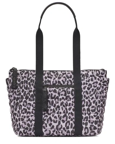 Kate Spade New York Camden Spotted Leopard Printed Medium Tote In Purple