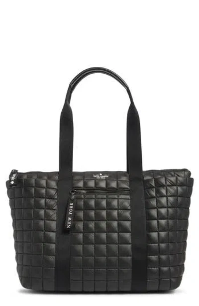 Kate Spade New York Camden X-large Quilted Tote Bag In Black