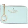 Kate Spade New York Cameron Medium L-zip Card Holder In Blue Glow