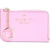 Kate Spade New York Cameron Medium L-zip Card Holder In Surf Pink
