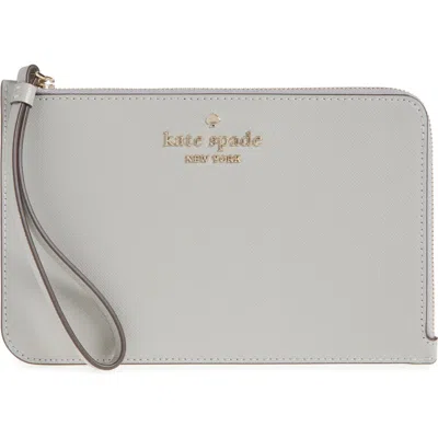 Kate Spade New York Cameron Medium Wristlet In Nimbus Grey