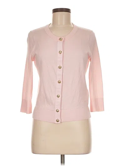Pre-owned Kate Spade New York Cardigan Sweater In Pink
