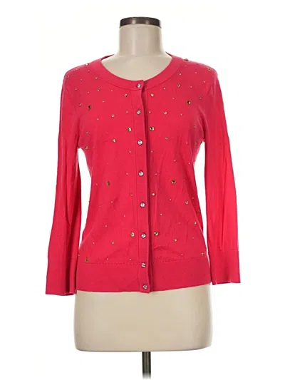 Pre-owned Kate Spade New York Cardigan Sweater In Red
