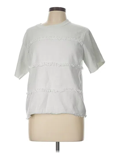 Pre-owned Kate Spade New York Cardigan Sweater In White