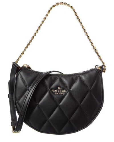 Kate Spade New York Carey Leather Crossbody In Black