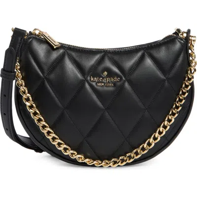 Kate Spade New York Carey Quilted Crossbody Bag In Black