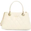 Kate Spade New York Carey Quilted Leather Satchel In White