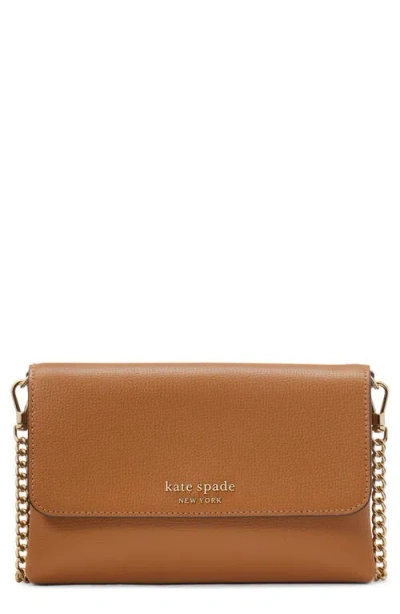 Kate Spade New York Carlyle Leather Wallet On A Chain In Bungalow