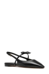 Kate Spade New York Carolina Slingback Pointed Toe Mary Jane Flat In Black