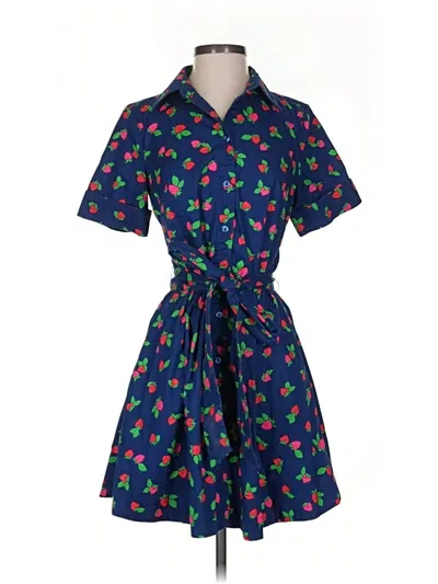 Pre-owned Kate Spade New York Casual Dress In Blue