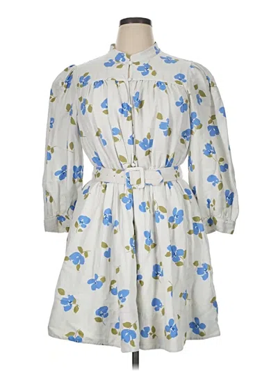 Pre-owned Kate Spade New York Casual Dress In Blue