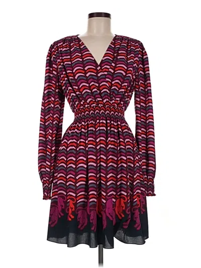 Pre-owned Kate Spade New York Casual Dress In Burgundy