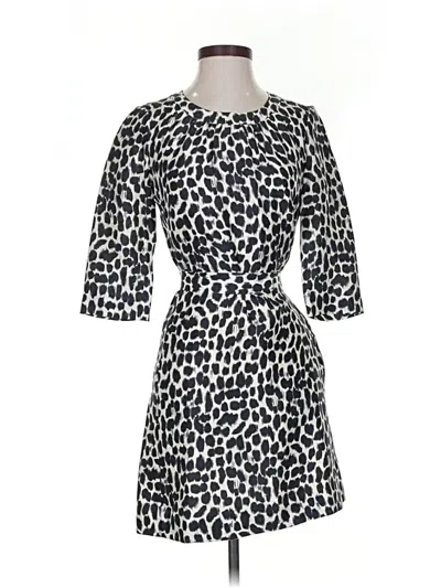 Pre-owned Kate Spade New York Casual Dress In Gray