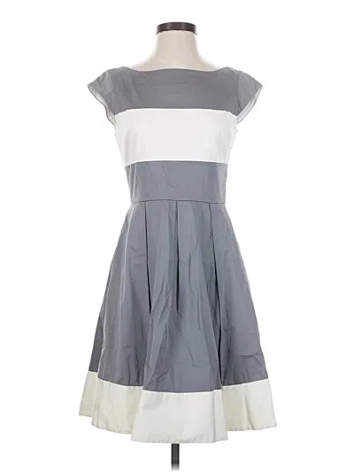Pre-owned Kate Spade New York Casual Dress In Gray