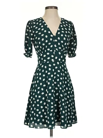 Pre-owned Kate Spade New York Casual Dress In Green