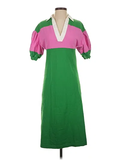 Pre-owned Kate Spade New York Casual Dress In Green