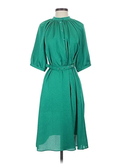 Pre-owned Kate Spade New York Casual Dress In Green