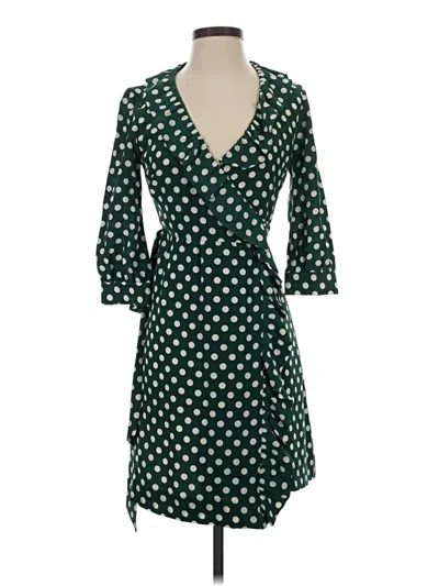 Pre-owned Kate Spade New York Casual Dress In Green