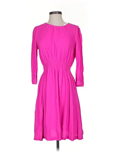 Pre-owned Kate Spade New York Casual Dress In Pink