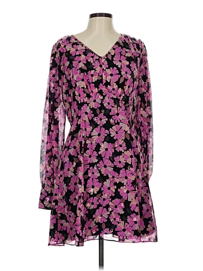 Pre-owned Kate Spade New York Casual Dress In Purple