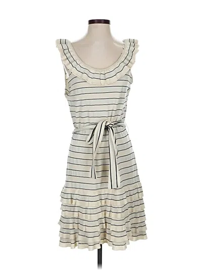 Pre-owned Kate Spade New York Casual Dress In White