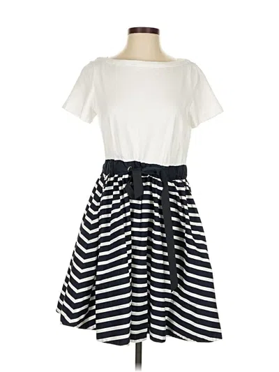 Pre-owned Kate Spade New York Casual Dress In White